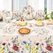202 Pcs Widflower Party Decoration Supplies Floral Paper Plates Napkins Cups Butterfly Wildflower Tablecloth for Summer (Widflower 3,Retro)